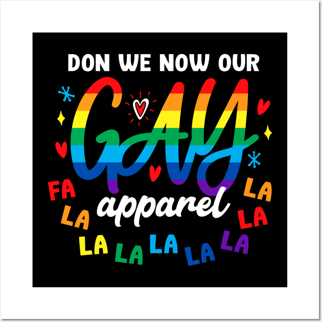 Don We Now Our Gay Apparel Wall Art by machmigo